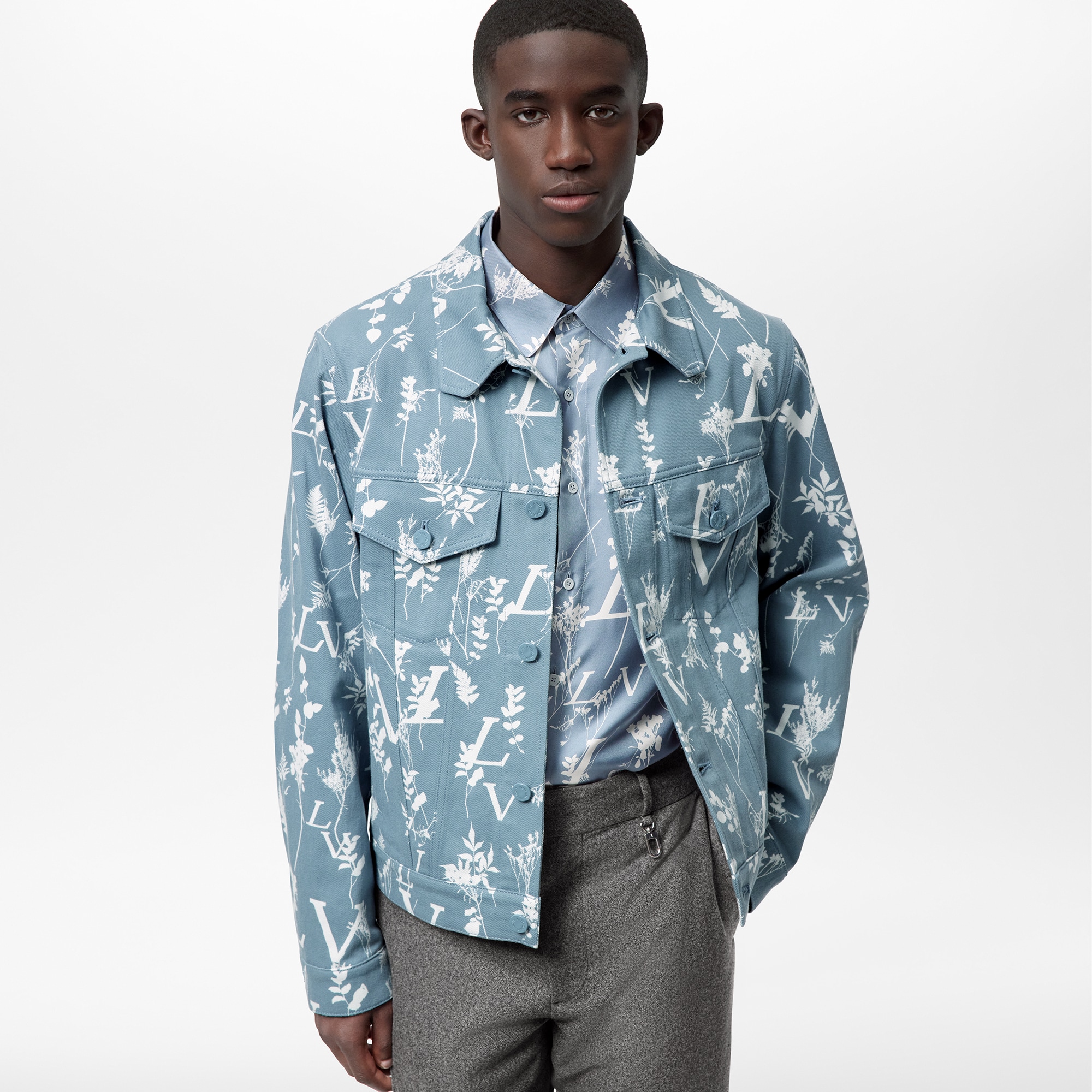 DNA Leaf Denim Jacket - Men - Ready-to-Wear | LOUIS VUITTON ®